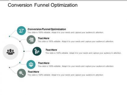 Conversion funnel optimization ppt powerpoint presentation inspiration cpb