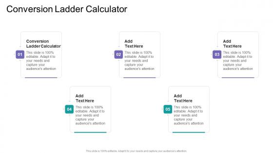 Conversion Ladder Calculator In Powerpoint And Google Slides Cpb