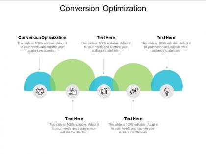 Conversion optimization ppt powerpoint presentation gallery design inspiration cpb