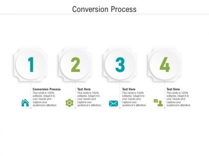 Conversion process ppt powerpoint presentation infographics grid cpb