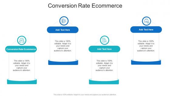Conversion Rate Ecommerce In Powerpoint And Google Slides Cpb