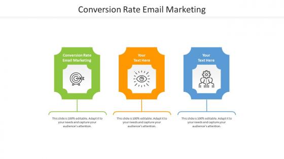 Conversion rate email marketing ppt powerpoint presentation professional grid cpb