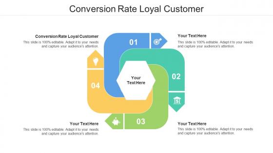 Conversion Rate Loyal Customer Ppt Powerpoint Presentation Infographics Microsoft Cpb