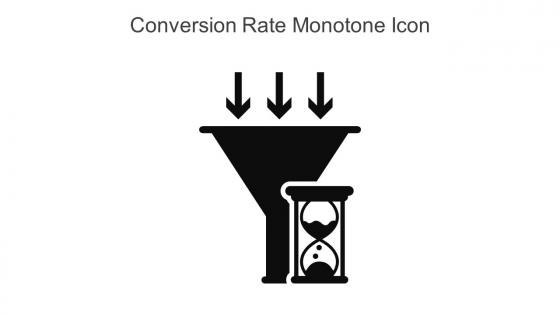 Conversion Rate Monotone Icon In Powerpoint Pptx Png And Editable Eps Format