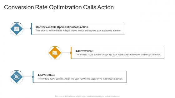 Conversion Rate Optimization Calls Action Advice Writers Job In Powerpoint And Google Slides Cpb