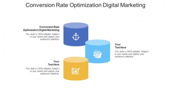Conversion rate optimization digital marketing ppt powerpoint presentation file elements cpb