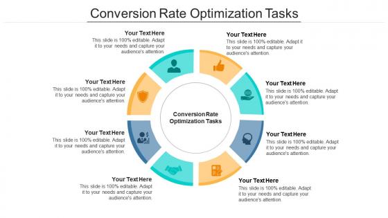 Conversion rate optimization tasks ppt powerpoint presentation outline infographic template cpb