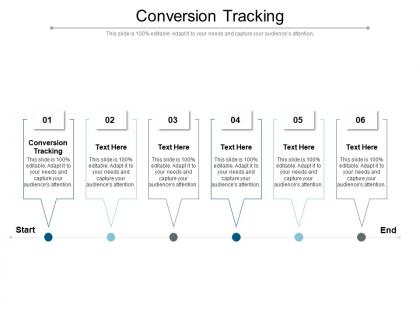 Conversion tracking ppt powerpoint presentation summary slide download cpb