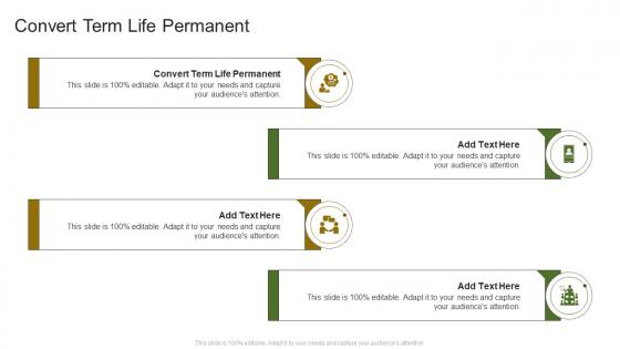 Convert Term Life Permanent In Powerpoint And Google Slides Cpb