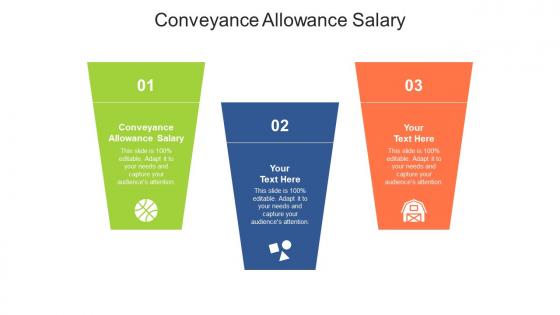 Conveyance allowance salary ppt powerpoint presentation ideas slides