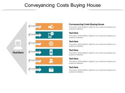 Conveyancing costs buying house ppt powerpoint presentation infographic template example cpb