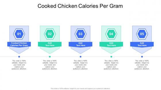 Cooked Chicken Calories Per Gram In Powerpoint And Google Slides Cpb