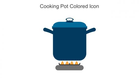Cooking Pot Colored Icon In Powerpoint Pptx Png And Editable Eps Format