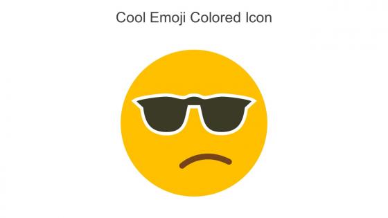 Cool Emoji Colored Icon In Powerpoint Pptx Png And Editable Eps Format
