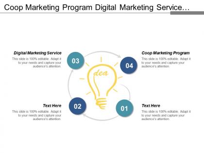 Coop marketing program digital marketing service digital strategy cpb