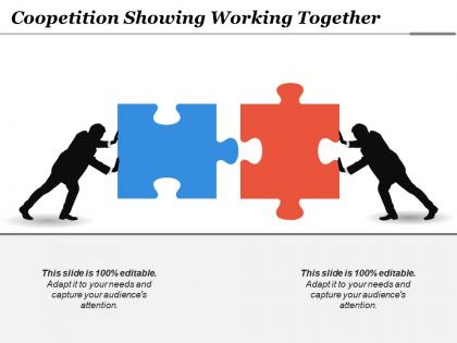 Coopetition showing working together