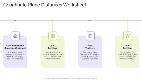 Coordinate Plane Distances Worksheet In Powerpoint And Google Slides Cpb