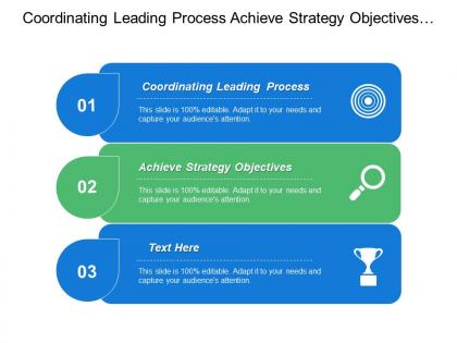 Coordinating leading process achieve strategy objectives annual planning