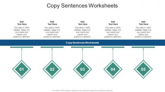 Copy Sentences Worksheets In Powerpoint And Google Slides Cpb