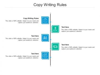 Copy writing rules ppt powerpoint presentation professional templates cpb