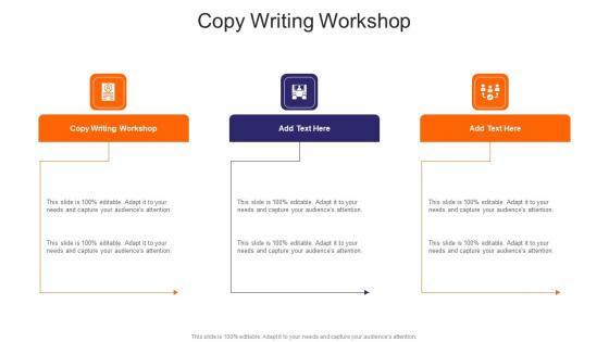 Copy Writing Workshop In Powerpoint And Google Slides Cpb