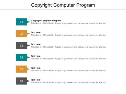 Copyright computer program ppt powerpoint presentation gallery ideas cpb