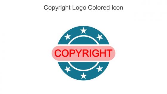 Copyright Logo Colored Icon In Powerpoint Pptx Png And Editable Eps Format