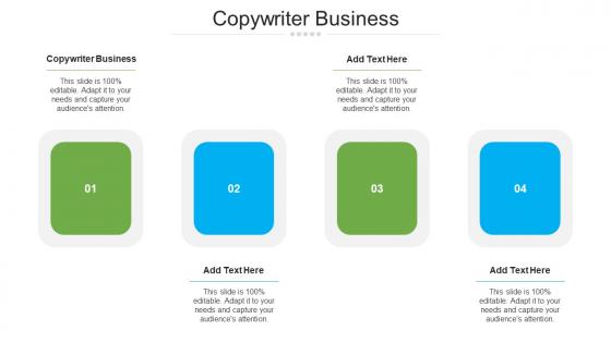 Copywriter Business Ppt Powerpoint Presentation Inspiration Diagrams Cpb