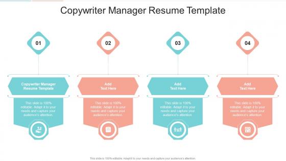 Copywriter Manager Resume Template In Powerpoint And Google Slides Cpb