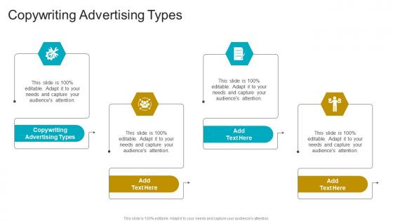 Copywriting Advertising Types In Powerpoint And Google Slides Cpb