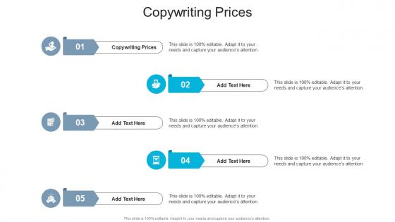 Copywriting Prices In Powerpoint And Google Slides Cpb