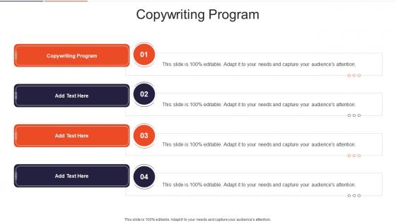 Copywriting Program In Powerpoint And Google Slides Cpb