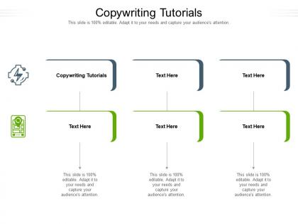 Copywriting tutorials ppt powerpoint inspiration graphics template cpb