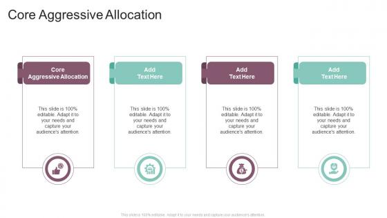 Core Aggressive Allocation In Powerpoint And Google Slides Cpb