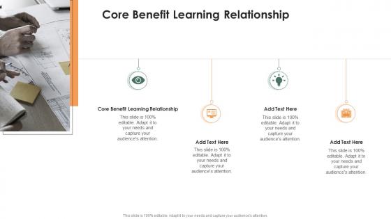 Core Benefit Learning Relationship In Powerpoint And Google Slides Cpb
