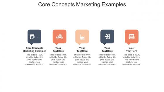 Core concepts marketing examples ppt powerpoint presentation professional pictures cpb