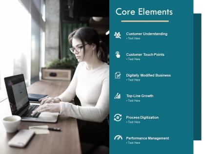 Core elements customer understanding performance management ppt powerpoint presentation gallery