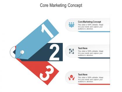Core marketing concept ppt powerpoint presentation infographic template inspiration cpb