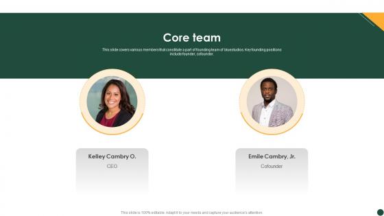 Core Team Online Cash Payment Platform Pitch Deck