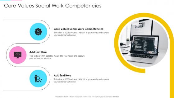 Core Values Social Work Competencies In Powerpoint And Google Slides Cpb