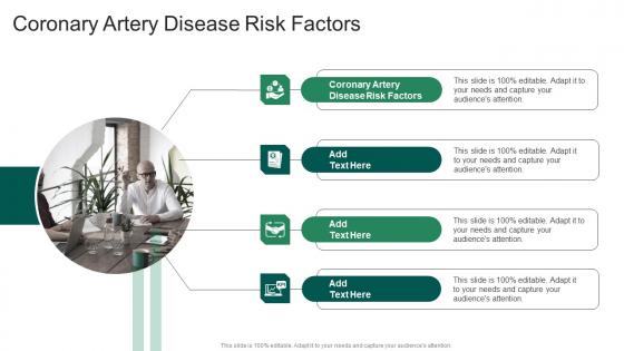 Coronary Artery Disease Risk Factors In Powerpoint And Google Slides Cpb