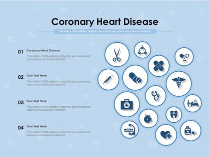 Coronary heart disease ppt powerpoint presentation file background