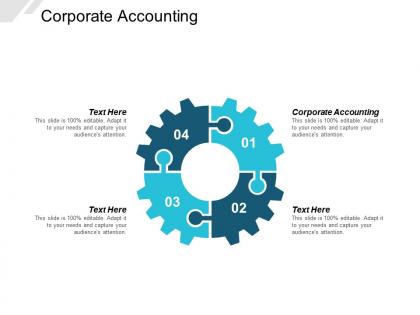 Corporate accounting ppt powerpoint presentation layouts show cpb