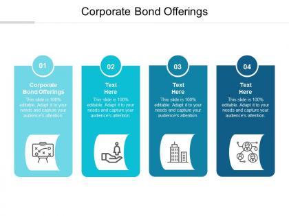 Corporate bond offerings ppt powerpoint presentation pictures objects cpb