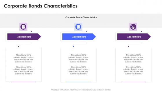 Corporate Bonds Characteristics In Powerpoint And Google Slides Cpb