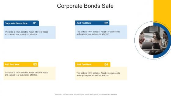 Corporate Bonds Safe In Powerpoint And Google Slides Cpb