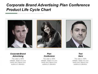 Corporate brand advertising plan conference product life cycle chart cpb