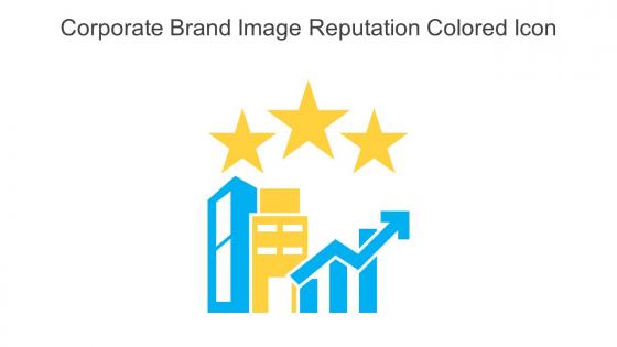 Corporate Brand Image Reputation Colored Icon In Powerpoint Pptx Png And Editable Eps Format