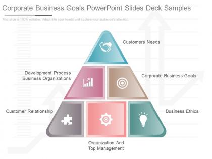 Corporate business goals powerpoint slides deck samples