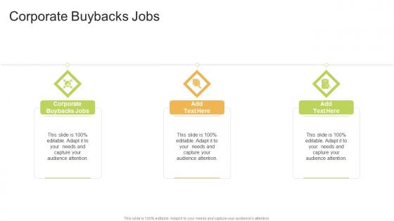 Corporate Buybacks Jobs In Powerpoint And Google Slides Cpb